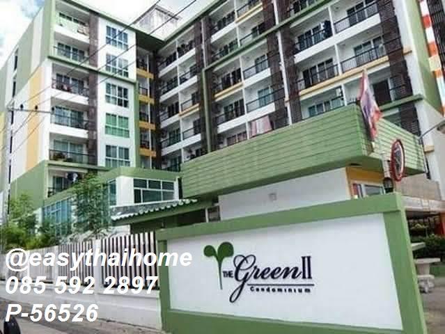 รูป 🔥 คอนโดใกล้ BTS ปุณณวิถี ให้เช่า! The Green 2 @ Sukhumvit 101 [P-56526] 2 นอน 1 น้ำ 58 ตรม. ชั้น 5 วิวสระ | Line@easythaihome 085-592-2897 - รูปที่ 9/10