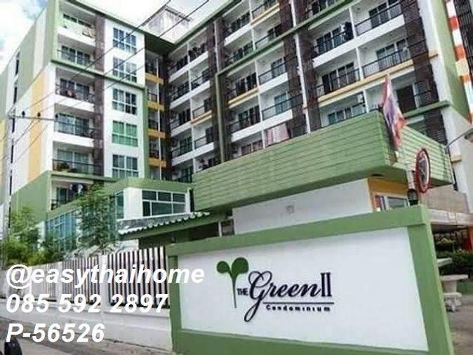 รูป 🔥 คอนโดใกล้ BTS ปุณณวิถี ให้เช่า! The Green 2 @ Sukhumvit 101 [P-56526] 2 นอน 1 น้ำ 58 ตรม. ชั้น 5 วิวสระ | Line@easythaihome 085-592-2897 - รูปที่ 9/10