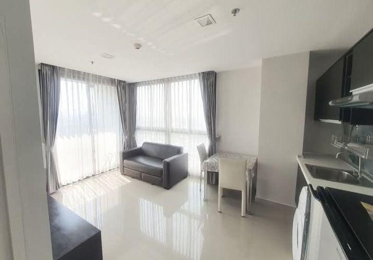 picture 1Bed | 1Bath | BTS Wutthakat | 37sqm | THB 12,000/mo | Fl.14 — Pe:la Condo Bangkok - 4/10