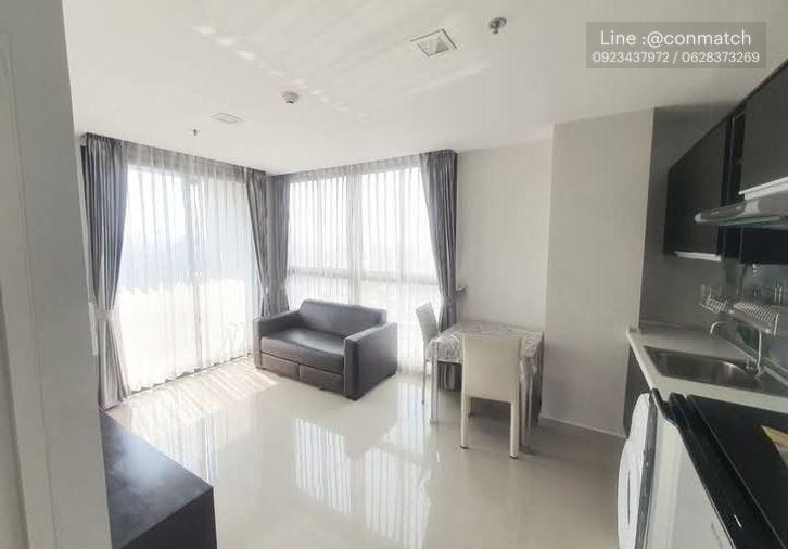picture 1Bed | 1Bath | BTS Wutthakat | 37sqm | THB 12,000/mo | Fl.14 — Pe:la Condo Bangkok - 4/10