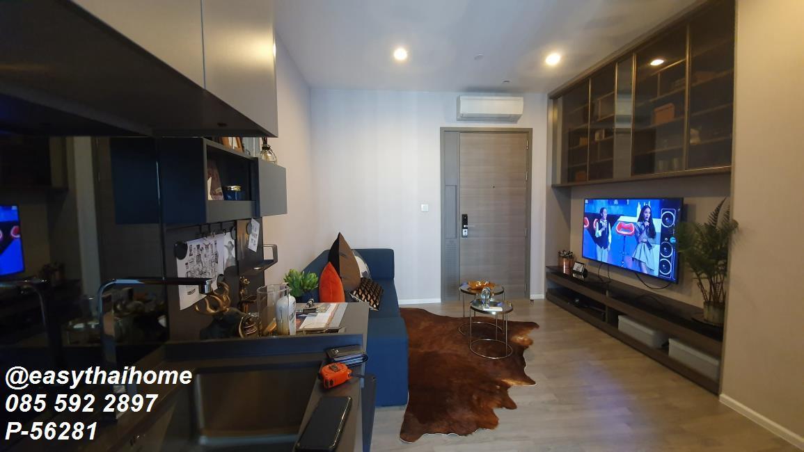 รูป P-56281 🔥 ห้องสวยแต่งครบ บิวท์อินแน่น ชั้น 21 วิวเมืองสวย The Room Sukhumvit 69 ใกล้ BTS พระโขนง Line@easythaihome 085-592-2897 - รูปที่ 10/10