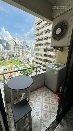 รูป สตูดิโอ | 1 ห้องน้ำ | BTS Nana | 35 ตร.ม. | 16,000 บาท/เดือน | ชั้น 14 — Saranjai Mansion กรุงเทพฯ - รูปที่ 1/6