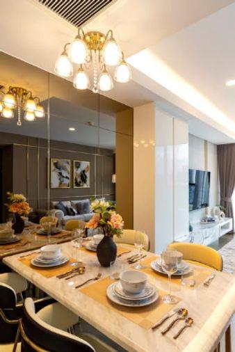 รูป 2 ห้องนอน | 2 ห้องน้ำ | MRT Queen Sirikit National Convention Centre | 75 ตร.ม. | 75,000 บาท/เดือน | ชั้น 10 — Wyndham Residence กรุงเทพฯ - รูปที่ 4/5