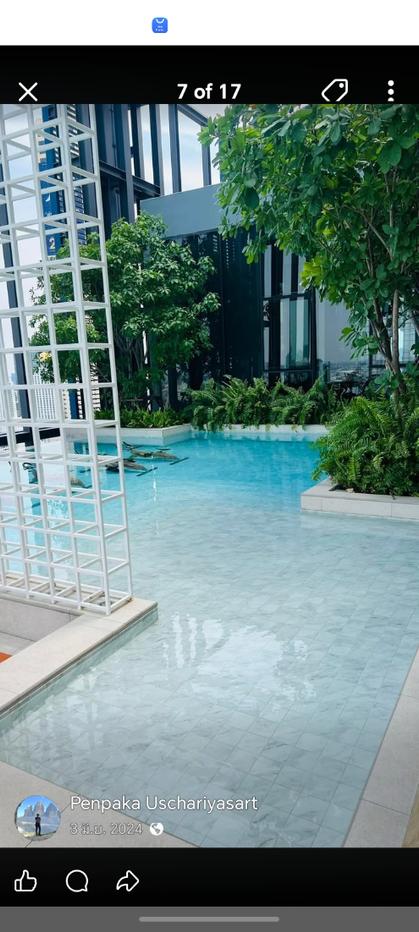 picture 1Bed | 1Bath | BTS Phaya Thai | 43sqm | THB 26,000/mo | Fl.11 — Condo XT Ekkamai Bangkok - 5/10