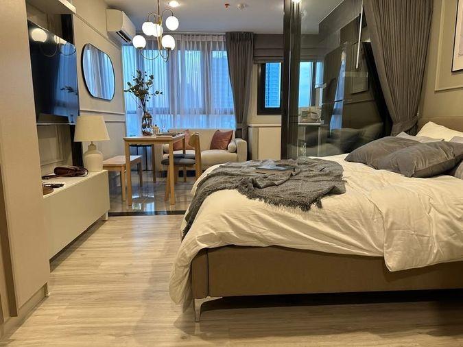 รูป 1 ห้องนอน | 1 ห้องน้ำ | MRT Huai Khwang | 30 ตร.ม. | 18,000 บาท/เดือน | ชั้น 19 — XT Huaikhwang กรุงเทพฯ - รูปที่ 1/8
