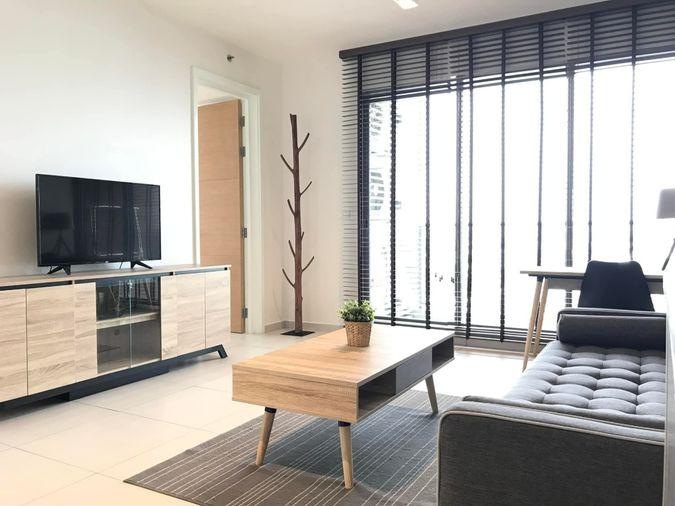 รูป 2 ห้องนอน | 1 ห้องน้ำ | BTS Ekkamai | 60 ตร.ม. | 45,000 บาท/เดือน | ชั้น 13 — The Lofts Ekkamai กรุงเทพฯ - รูปที่ 2/8