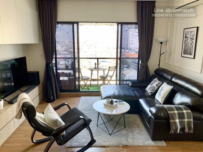 รูป 2 ห้องนอน | 2 ห้องน้ำ | BTS Krung Thon Buri | 74 ตร.ม. | 38,000 บาท/เดือน | ชั้น 14 — Urbano Absolute Sathon-Taksin กรุงเทพฯ - รูปที่ 2/8