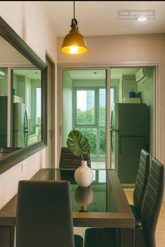 picture 2Bed | 2Bath | MRT Huai Khwang | 55sqm | THB 27,000/mo | Fl.11 — Life Ratchada Bangkok - 8/10