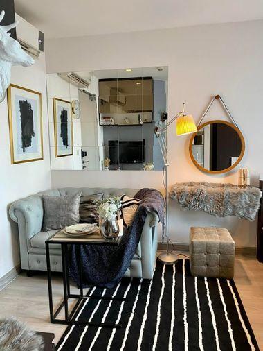 รูป 1 ห้องนอน | 1 ห้องน้ำ | BTS Krung Thon Buri | 22 ตร.ม. | 14,000 บาท/เดือน | ชั้น 11 — Ideo Mobi Sathorn กรุงเทพฯ - รูปที่ 6/10