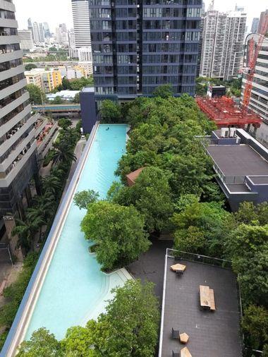 รูป 1 ห้องนอน | 1 ห้องน้ำ | MRT Phra Ram 9 | 41 ตร.ม. | 38,000 บาท/เดือน | ชั้น 28 — One 9 Five Asoke - Rama 9 กรุงเทพฯ - รูปที่ 5/9