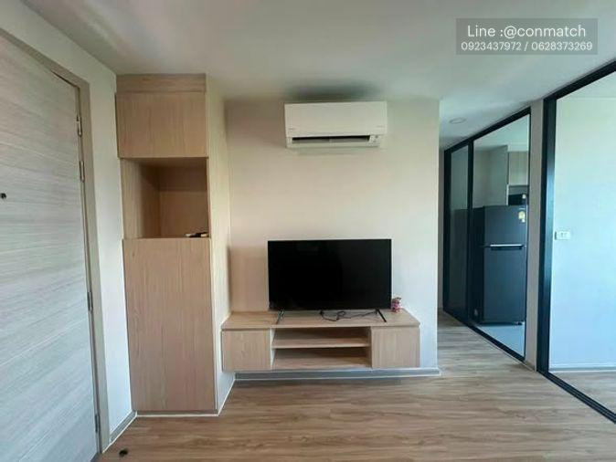 รูป 1 ห้องนอน | 1 ห้องน้ำ | BTS Samrong | 31 ตร.ม. | 14,000 บาท/เดือน | ชั้น 6 — Brompton Pet Friendly Samrong Station กรุงเทพฯ - รูปที่ 1/5