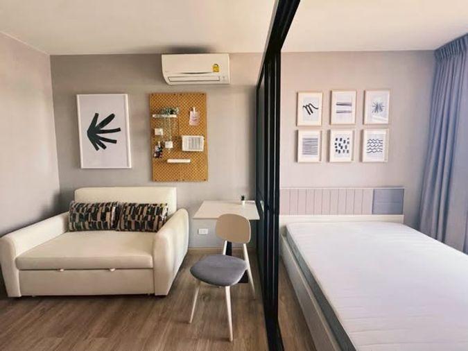 รูป 1 ห้องนอน | 1 ห้องน้ำ | BTS Bang Na | 26 ตร.ม. | 14,000 บาท/เดือน | ชั้น 18 — Ideo Mobi Sukhumvit Eastpoint กรุงเทพฯ - รูปที่ 1/1