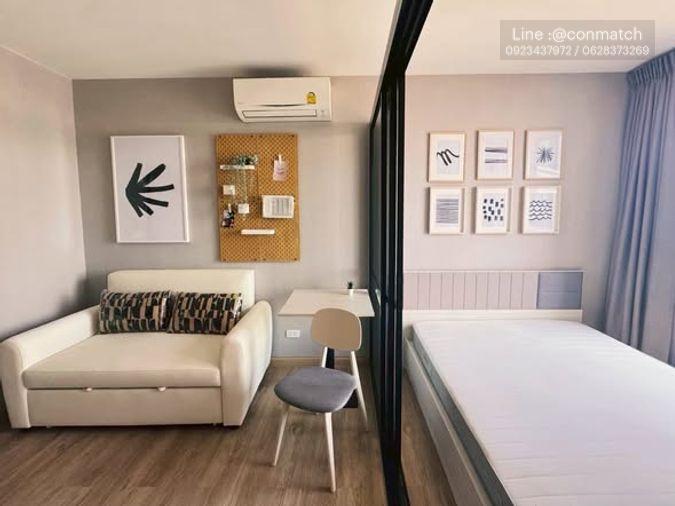 รูป 1 ห้องนอน | 1 ห้องน้ำ | BTS Bang Na | 26 ตร.ม. | 14,000 บาท/เดือน | ชั้น 18 — Ideo Mobi Sukhumvit Eastpoint กรุงเทพฯ - รูปที่ 1/1