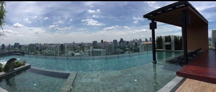 picture 1Bed | 1Bath | BTS Phrom Phong | 41sqm | THB 30,000/mo | Fl.16 — H Sukhumvit 43 Bangkok - 3/5