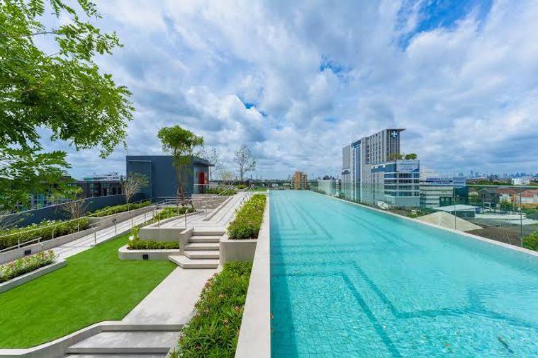 รูป 1 ห้องนอน | 1 ห้องน้ำ | BTS Bang Chak | 29 ตร.ม. | 14,000 บาท/เดือน | ชั้น 6 — Plum Condo Sukhumvit 62 กรุงเทพฯ - รูปที่ 3/10