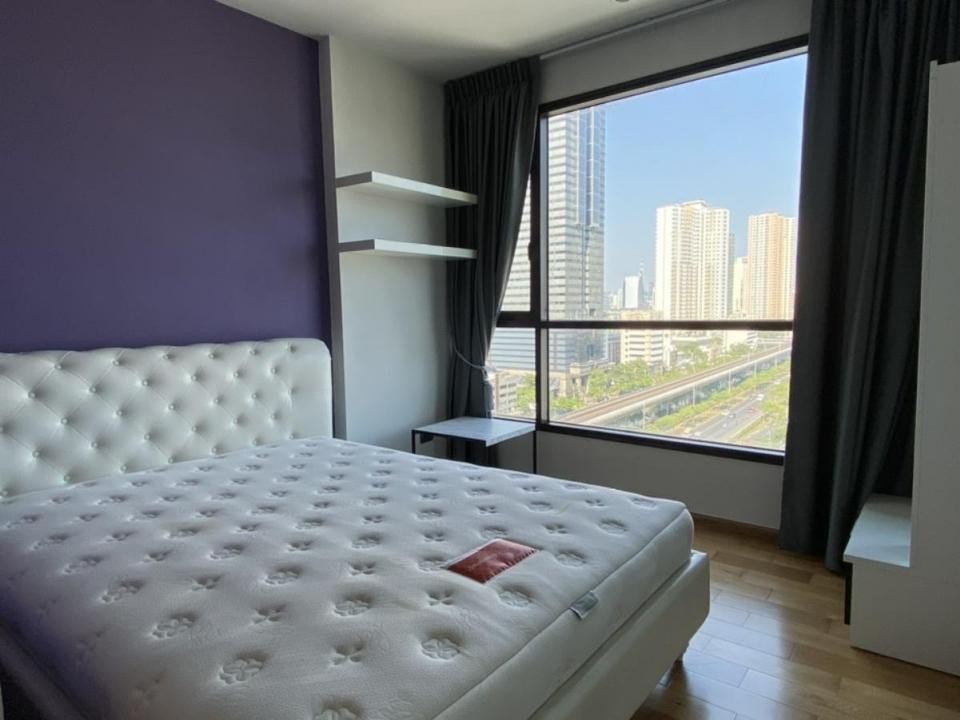 รูป 1 ห้องนอน | 1 ห้องน้ำ | BTS Wongwian Yai | 33 ตร.ม. | 15,000 บาท/เดือน | ชั้น 12 — Fuse Sathorn-Taksin กรุงเทพฯ - รูปที่ 5/8