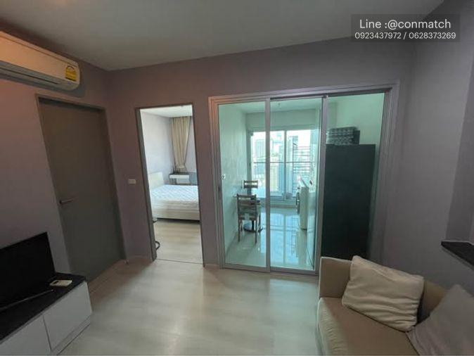 รูป 1 ห้องนอน | 1 ห้องน้ำ | MRT Huai Khwang | 32 ตร.ม. | 16,000 บาท/เดือน | ชั้น 30 — Life Ratchadapisek กรุงเทพฯ - รูปที่ 5/5