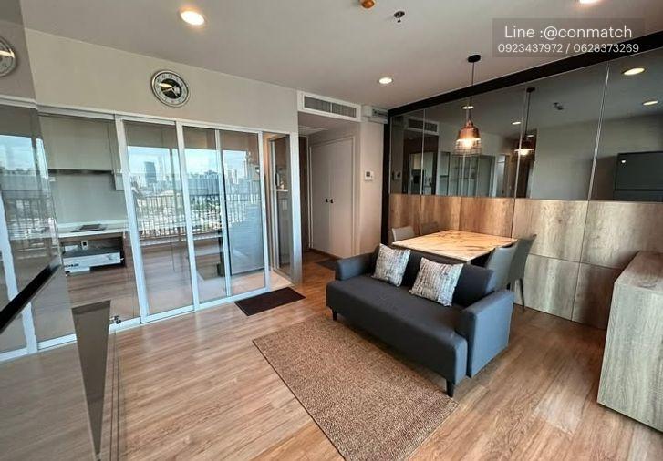 รูป 2 ห้องนอน | 2 ห้องน้ำ | BTS Saint Louis | 57 ตร.ม. | 24,000 บาท/เดือน | ชั้น 15 — Fuse Chan - Sathorn กรุงเทพฯ - รูปที่ 1/10