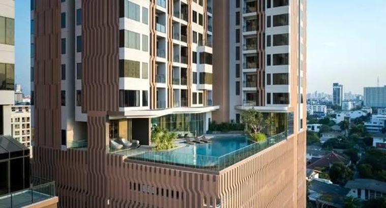 รูป สตูดิโอ | 1 ห้องน้ำ | BTS Saphan Khwai | 29 ตร.ม. | 20,000 บาท/เดือน | ชั้น 21 — M Jatujak กรุงเทพฯ - รูปที่ 1/5