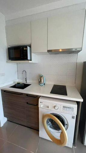 รูป สตูดิโอ | 1 ห้องน้ำ | MRT Khlong Toei | 23 ตร.ม. | 12,000 บาท/เดือน | ชั้น 8 — Condolette Pixel Sathorn กรุงเทพฯ - รูปที่ 4/10