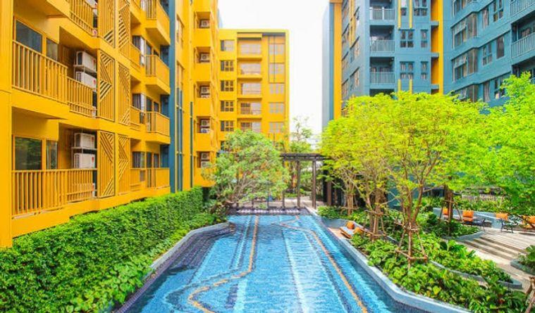 picture 1Bed | 1Bath | BTS On Nut | 34.75sqm | THB 17,000/mo | Fl.2 — The Base Sukhumvit 50 Bangkok - 3/8