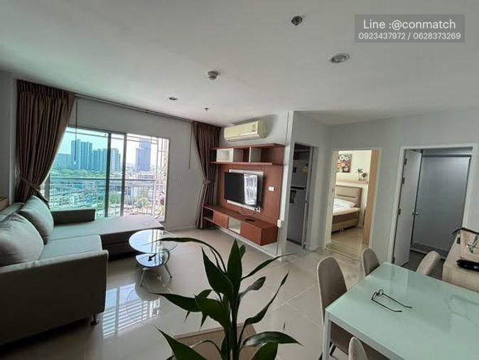 รูป 2 ห้องนอน | 2 ห้องน้ำ | BTS Phra Khanong | 65 ตร.ม. | 34,000 บาท/เดือน | ชั้น 17 — Aspire Sukhumvit 48 กรุงเทพฯ - รูปที่ 1/5