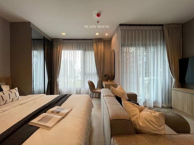 รูป สตูดิโอ | 1 ห้องน้ำ | MRT Phetchaburi | 28 ตร.ม. | 22,000 บาท/เดือน | ชั้น 20 — Life Asoke Rama 9 กรุงเทพฯ - รูปที่ 4/5