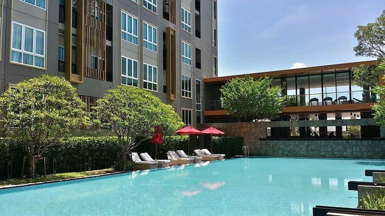 รูป 1 ห้องนอน | 1 ห้องน้ำ | BTS Talat Phlu | 30 ตร.ม. | 10,000 บาท/เดือน | ชั้น 8 — Regent Orchid Talad Plu กรุงเทพฯ - รูปที่ 4/8