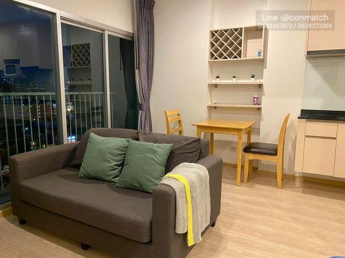 picture 2Bed | 2Bath | MRT Phra Ram 9 | 54sqm | THB 28,000/mo | Fl.8 — Noble Revolve Ratchada Bangkok - 5/9