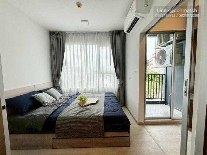 รูป 1 ห้องนอน | 1 ห้องน้ำ | BTS Bang Chak | 29 ตร.ม. | 10,000 บาท/เดือน | ชั้น 4 — Plum Condo Sukhumvit 62 กรุงเทพฯ - รูปที่ 4/10