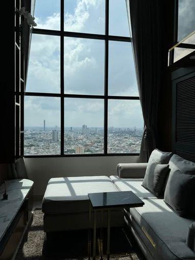 รูป 1 ห้องนอน | 1 ห้องน้ำ | BTS Chong Nonsi | 45 ตร.ม. | 40,000 บาท/เดือน | ชั้น 36 — Knightsbridge Prime Sathorn กรุงเทพฯ - รูปที่ 1/2