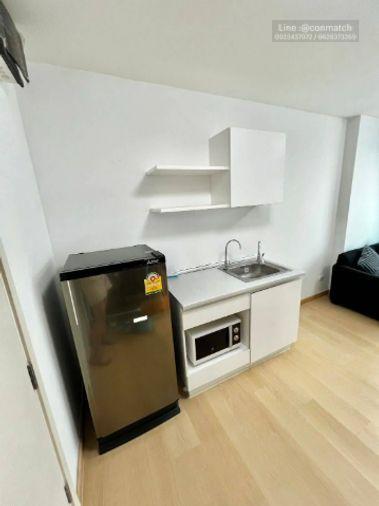 รูป 1 ห้องนอน | 1 ห้องน้ำ | MRT Nonthaburi Civic Center | 32 ตร.ม. | 9,000 บาท/เดือน | ชั้น 8 — The Trust Condo กรุงเทพฯ - รูปที่ 6/10