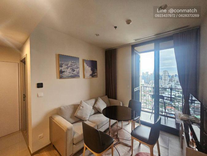รูป 2 ห้องนอน | 1 ห้องน้ำ | BTS Thong Lo | 42 ตร.ม. | 30,000 บาท/เดือน | ชั้น 35 — Oka Haus Sukhumvit 36 กรุงเทพฯ - รูปที่ 7/10