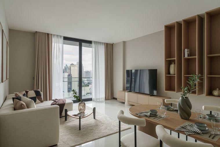 picture 2Bed | 2Bath | BTS Nana | 108sqm | THB 115,000/mo | Fl.20 — Q1 Sukhumvit Bangkok - 5/6