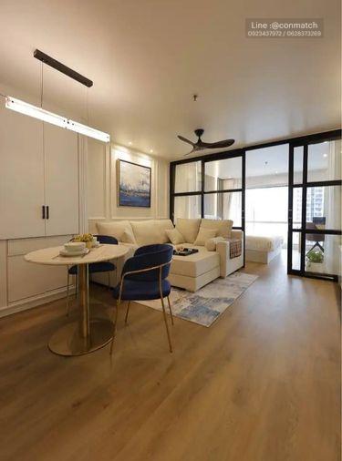 รูป 1 ห้องนอน | 1 ห้องน้ำ | BTS Nana | 40 ตร.ม. | 30,000 บาท/เดือน | ชั้น 27 — Sukhumvit Suite กรุงเทพฯ - รูปที่ 1/2