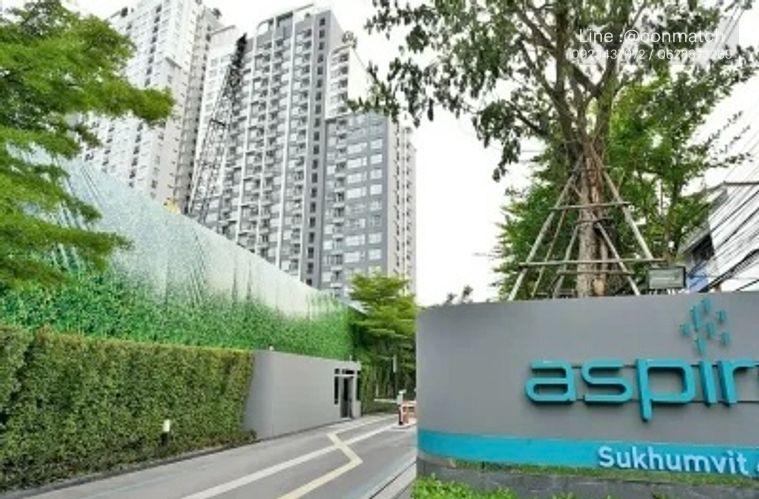 รูป 1 ห้องนอน | 1 ห้องน้ำ | BTS Phra Khanong | 38 ตร.ม. | 18,000 บาท/เดือน | ชั้น 29 — Aspire Sukhumvit 48 กรุงเทพฯ - รูปที่ 1/1