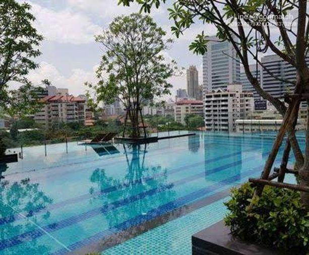 รูป 1 ห้องนอน | 1 ห้องน้ำ | MRT Phetchaburi | 37.5 ตร.ม. | 27,000 บาท/เดือน | ชั้น 22 — Q Asoke กรุงเทพฯ - รูปที่ 2/4