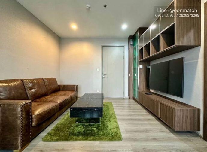 รูป 1 ห้องนอน | 1 ห้องน้ำ | MRT Phra Nang Klao Bridge | 30 ตร.ม. | 14,000 บาท/เดือน | ชั้น 18 — The Politan Aqua กรุงเทพฯ - รูปที่ 9/10