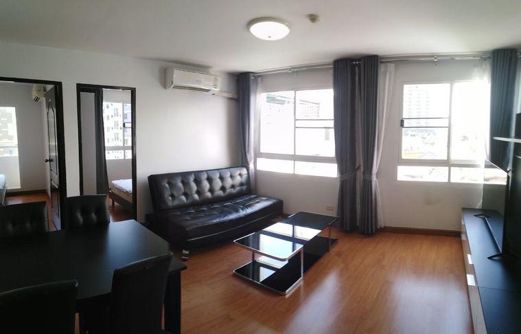 รูป 2 ห้องนอน | 1 ห้องน้ำ | MRT Huai Khwang | 48 ตร.ม. | 18,000 บาท/เดือน | ชั้น 8 — Chateau In Town Ratchada 17 กรุงเทพฯ - รูปที่ 6/10