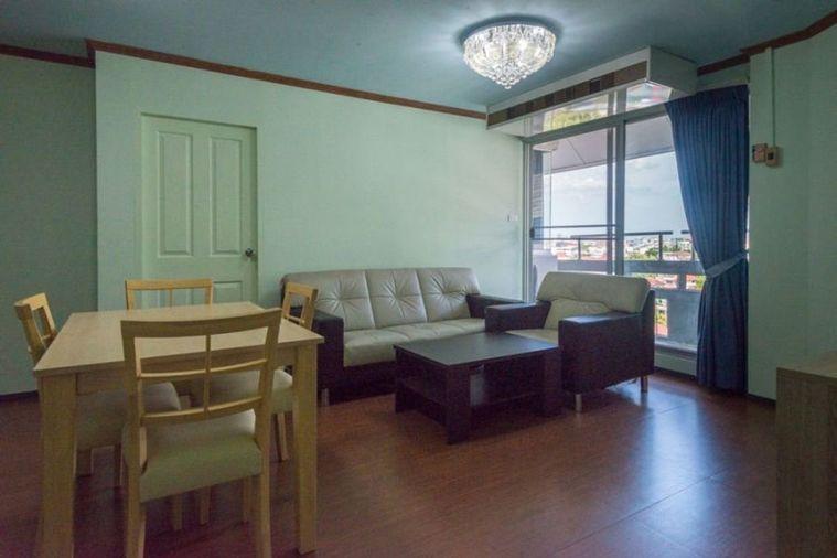 picture 2Bed | 2Bath | MRT Ratchadaphisek | 69sqm | THB 14,000/mo | Fl.9 — Garden Place Condo Bangkok - 1/9