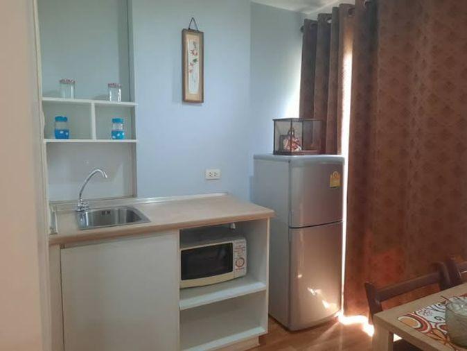 รูป 1 ห้องนอน | 1 ห้องน้ำ | MRT Tha Phra | 23 ตร.ม. | 6,000 บาท/เดือน | ชั้น 4 — Lumpini Mixx Thepharak - Srinakarin กรุงเทพฯ - รูปที่ 4/5