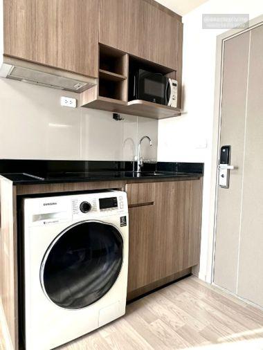 รูป 📣ให้เช่าคอนโด IDEO Mobi Sukhumvit Eastpoint (BTS บางนา) Duplex 1นอน เฟอร์ครบ @onestepliving - รูปที่ 7/11
