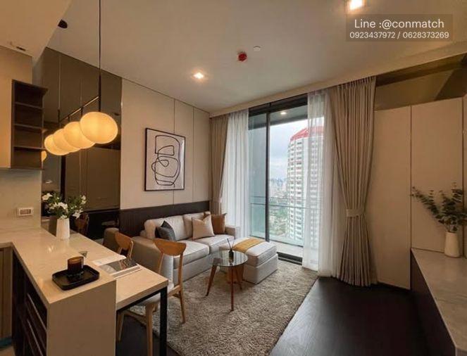 รูป 1 ห้องนอน | 1 ห้องน้ำ | BTS Thong Lo | 43 ตร.ม. | 50,000 บาท/เดือน | ชั้น 24 — Laviq Thonglor Sukhumvit 57 กรุงเทพฯ - รูปที่ 1/5