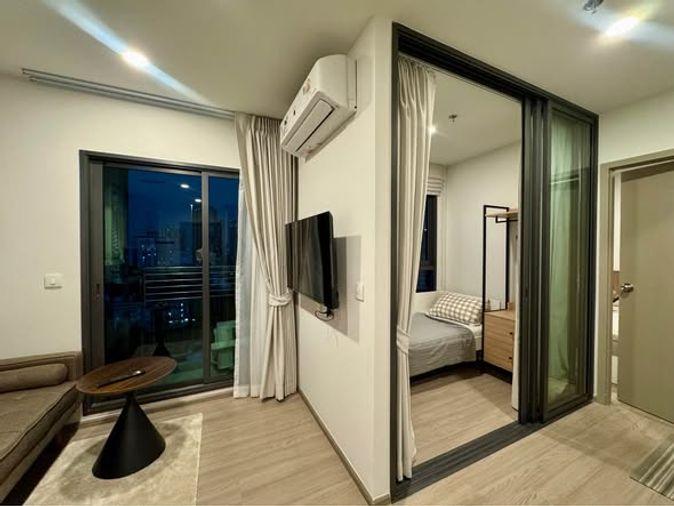 รูป 2 ห้องนอน | 1 ห้องน้ำ | BTS Phra Khanong | 36 ตร.ม. | 23,000 บาท/เดือน | ชั้น 12 — Aspire Sukhumvit-Rama 4 กรุงเทพฯ - รูปที่ 4/5