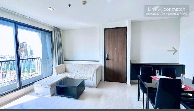 รูป 2 ห้องนอน | 1 ห้องน้ำ | BTS Phra Khanong | 53 ตร.ม. | 41,000 บาท/เดือน | ชั้น 20 — Rhythm Sukhumvit 44/1 กรุงเทพฯ - รูปที่ 1/8