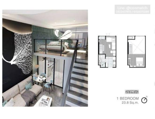 รูป 1 ห้องนอน | 1 ห้องน้ำ | BTS Siam | 34 ตร.ม. | 32,000 บาท/เดือน | ชั้น 26 — Park Origin กรุงเทพฯ - รูปที่ 3/5
