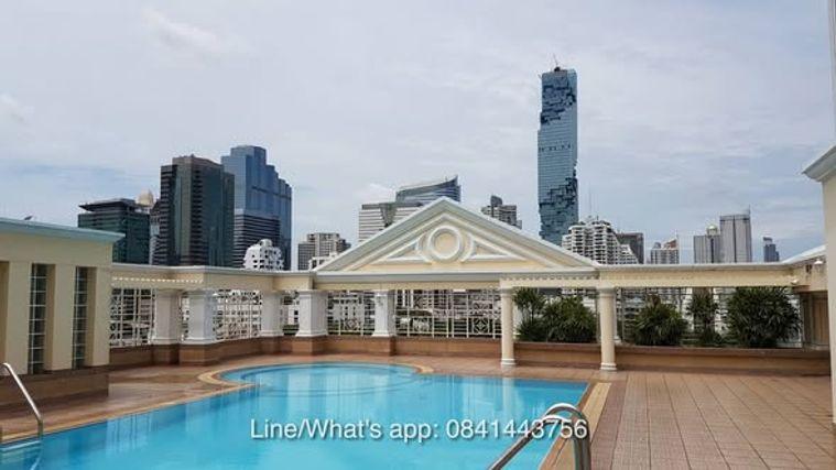 picture Studio | 1Bath | BTS Sala Daeng | 35sqm | THB 17,000/mo | Fl.7 — Silom Terrace Bangkok - 1/5