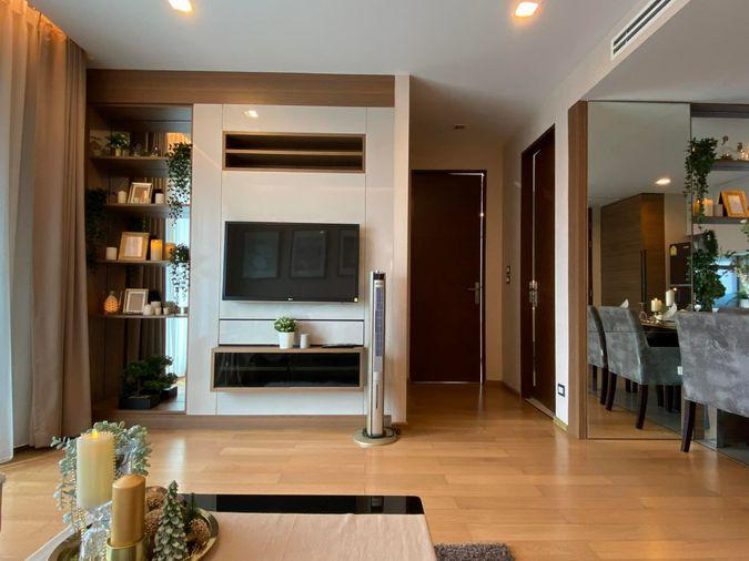รูป 2 ห้องนอน | 2 ห้องน้ำ | MRT Phetkasem 48 | 76 ตร.ม. | 40,000 บาท/เดือน | ชั้น 25 — The Address Asoke กรุงเทพฯ - รูปที่ 9/10