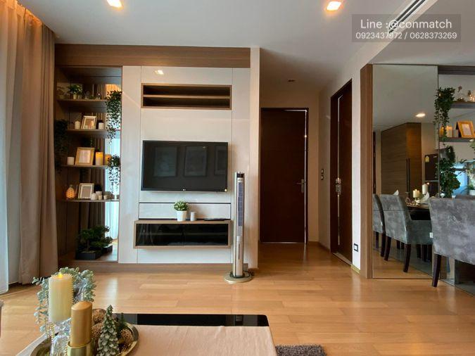 รูป 2 ห้องนอน | 2 ห้องน้ำ | MRT Phetkasem 48 | 76 ตร.ม. | 40,000 บาท/เดือน | ชั้น 25 — The Address Asoke กรุงเทพฯ - รูปที่ 9/10