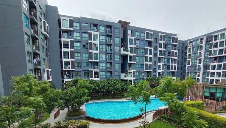 รูป 1 ห้องนอน | 1 ห้องน้ำ | ARL Hua Mak | 31 ตร.ม. | 8,000 บาท/เดือน | ชั้น 4 — Living Nest Ramkhamhaeng กรุงเทพฯ - รูปที่ 1/10